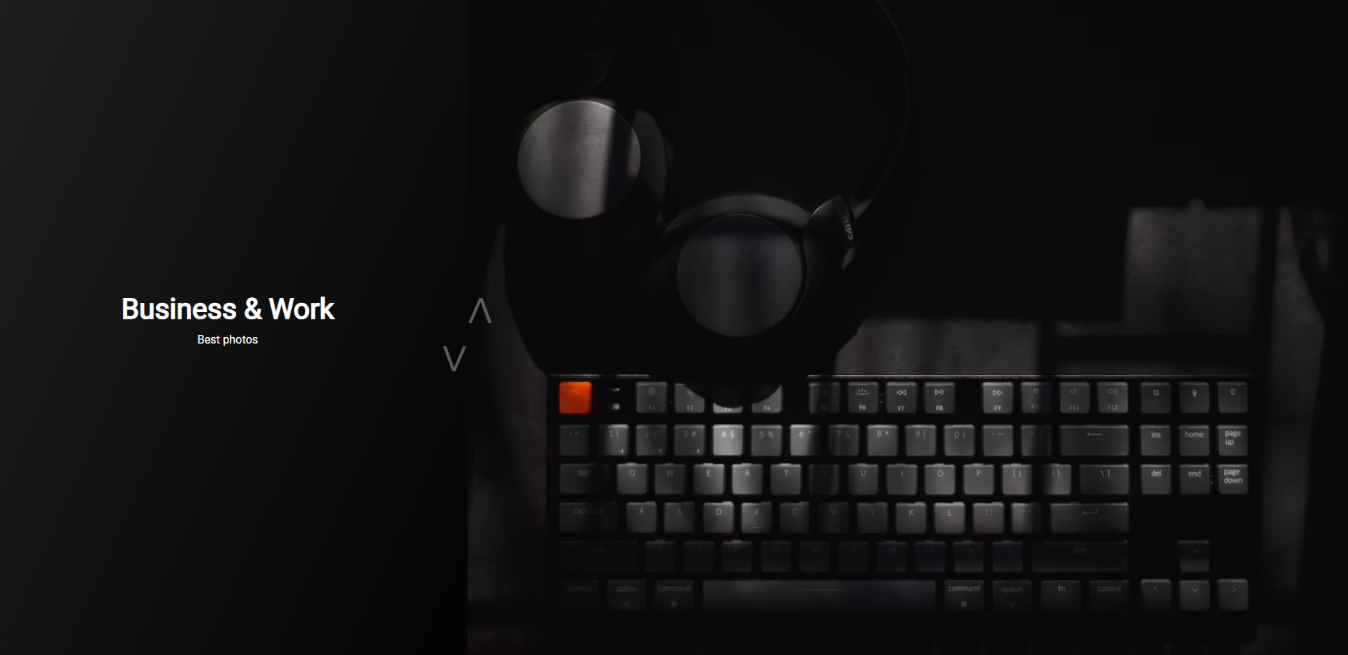 Vertical slider